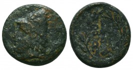 Greek Coins. Ae (Circa 202-133 BC). 

Condition: Very Fine

Weight: 5,3
Diameter: 17,3