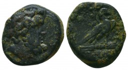 Greek Coins. Ae (Circa 202-133 BC). 

Condition: Very Fine

Weight: 7,8
Diameter: 19,9