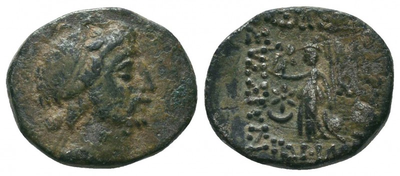 KINGS OF CAPPADOCIA. Ariobarzanes III Eusebes Philoromaios, 52-42 BC. Drachm

Co...