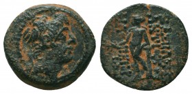 SELEUKID KINGDOM. 2nd - 1st Century . Ae.

Condition: Very Fine

Weight: 2,4
Diameter: 14,8