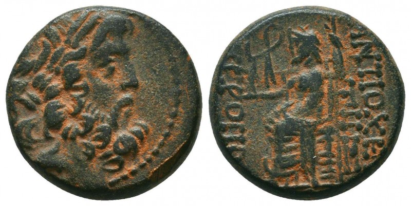 SELEUKID KINGDOM. 2nd - 1st Century . Ae.

Condition: Very Fine

Weight: 7,9
Dia...