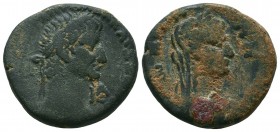 Nero and Divus Tiberius of Alexandria, Egypt.

Condition: Very Fine

Weight: 12,3
Diameter: 24,7