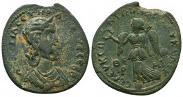 CILICIA, Seleucia ad Calycadnum. Otacilia Severa, wife of Philip I. Augusta, 244-249 AD. Æ 

Condition: Very Fine

Weight: 14,9
Diameter: 32,4