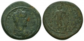 CILICIA, Anazarbos. Volusian. 251-253 AD. Æ 

Condition: Very Fine

Weight: 10,5 gram
Diameter: 22,3