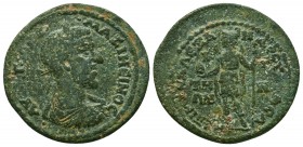 Maximinus I (235-238). Cilicia, Anazarbus. Æ

Condition: Very Fine

Weight: 7,8 gram
Diameter: 25,5