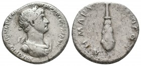 CAPPADOCIA, Caesarea. Trajan, 98-117 AD. AR Drachm

Condition: Very Fine

Weight: 6,5 gram
Diameter: 21,5