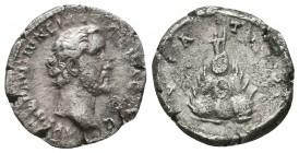 Cappadocia, Caesarea, Antoninus Pius, 138 - 161 AD, AR drachm, 

Condition: Very Fine

Weight: 2,8 gram
Diameter: 17,8