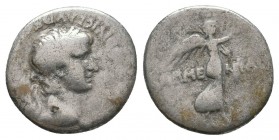 Nero (54-68 AD). AR Hemidrachm , Cappadocia, Caesarea, 

Condition: Very Fine

Weight: 1,6 gram
Diameter: 14,1