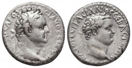 Vespasian (69-79) with Titus Caesar. AR Didrachm (

Condition: Very Fine

Weight: 7,2 gram
Diameter: 19,4