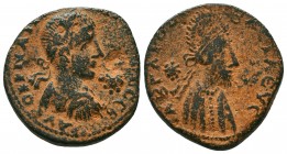 MESOPOTAMIA. Edessa. Gordian III, with Abgar X Phraates (238-244). Ae.

Condition: Very Fine

Weight: 9,3 gram
Diameter: 24,6