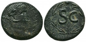 SYRIA, Seleukis and Pieria. Antioch. Nero. 41-54 AD. Æ 

Condition: Very Fine

Weight: 15,6 gram
Diameter: 26,3