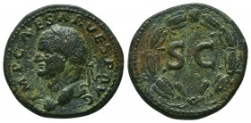 Syria. Seleucis and Pieria, Antioch. Vespasian AD 69-79.
Bronze Æ

Condition: Very Fine

Weight: 6,5 gram
Diameter: 21,7