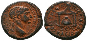Syria, Seleucis and Pieria. Antiochia ad Orontem. Trajan. A.D. 98-117. AE 

Condition: Very Fine

Weight: 12,8 gram
Diameter: 25,1