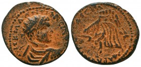 Mesopotamia, Edessa. Caracalla. A.D. 198-217. Æ 

Condition: Very Fine

Weight: 8,6 gram 
Diameter: 26,7