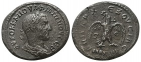 Tetradrachm; Philip I; 244-249 AD,

Condition: Very Fine

Weight: 11,1 gram
Diameter: 26,9
