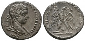 Elagabalus (218-222 AD). AR Tetradrachm 

Condition: Very Fine

Weight: 13,3 gram
Diameter: 24,1