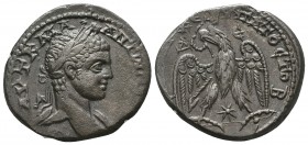 Elagabalus (218-222 AD). AR Tetradrachm 

Condition: Very Fine

Weight: 9,8 gram
Diameter: 26,8