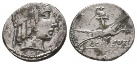 C. Marcius Censorinus. AR Denarius, Rome, 88 BC. 

Condition: Very Fine

Weight: 3,3 gram
Diameter: 17,2