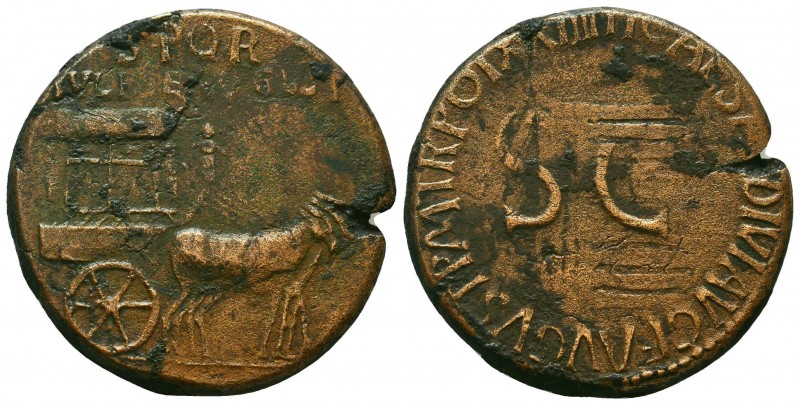 JULIA, daughter of Augustus, wife of Tiberius, † AD 14.

Condition: Very Fine

W...