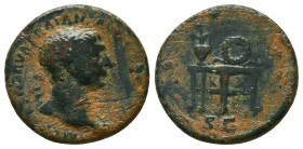 Trajan. AD 98-117. Æ Quadrans

Condition: Very Fine

Weight: 3,1 gram
Diameter: 18