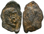 Byzantine Lead Seals, 7th - 13th Centuries

Condition: Very Fine

Weight: 23,4 gram
Diameter: 36,3
