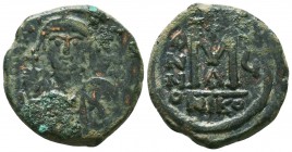 Tiberius II Constantine, 578 - 582 AD AE Follis

Condition: Very Fine

Weight: 11,9 gram
Diameter: 27,7