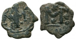 Byzantine AE follis, ca. 1028-1034. 
Condition: Very Fine

Weight: 2,3 gram
Diameter: 19