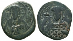 Byzantine Anonymous ca. 1028-1034. AE follis,

Condition: Very Fine

Weight: 7,7 gram
Diameter: 26,5
