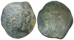 Byzantine Cup Coin, Ae

Condition: Very Fine

Weight: 2,7 gram
Diameter: 28,5