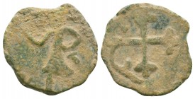 Crusaders - Edessa - Baldwin II (Second reign, 1108-1118) - AE 

Condition: Very Fine

Weight: 3,8 gram
Diameter: 21,3