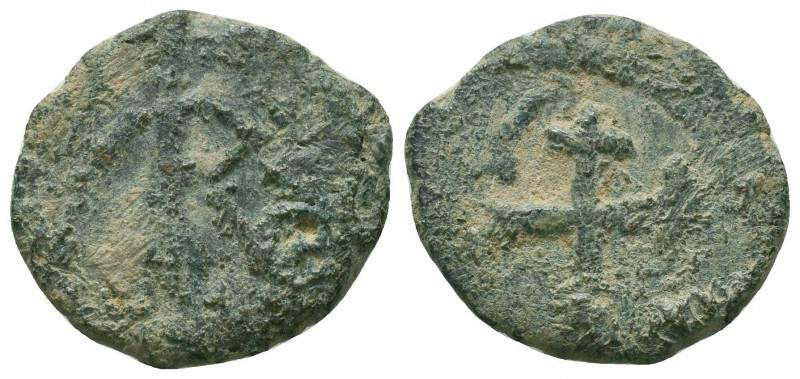 Crusaders - Edessa - Baldwin II (Second reign, 1108-1118) - AE 

Condition: Very...