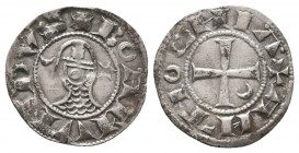 CRUSADERS, Antioch. Bohémond III. 1163-1201. AR Denier

Condition: Very Fine

Weight: 1,0 gram
Diameter: 17,3
