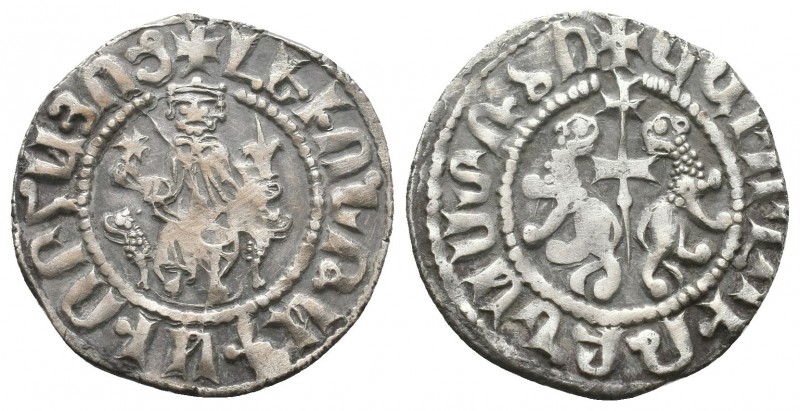 Armenia. Levon I (1187-1219). AR Tram 

Condition: Very Fine

Weight: 3 gram
Dia...