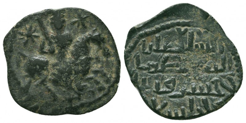 Islamic Coins, Ae.

Condition: Very Fine

Weight: 2,7 gram
Diameter: 22,6