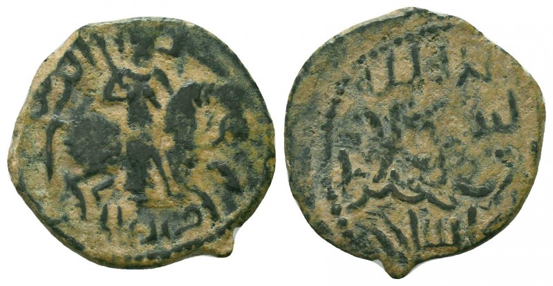 Islamic Coins, Ae.

Condition: Very Fine

Weight: 2,9 gram
Diameter: 21,2