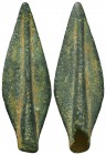 Ancient Arrow Head 

Condition: Very Fine

Weight: 4,9 gram
Diameter: 45 mm