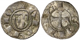 Jaume I (1213-1276). Barcelona. Diner de doblenc. (Cru.V.S. 304) (Cru.C.G. 2118). 0,90 g. MBC.
