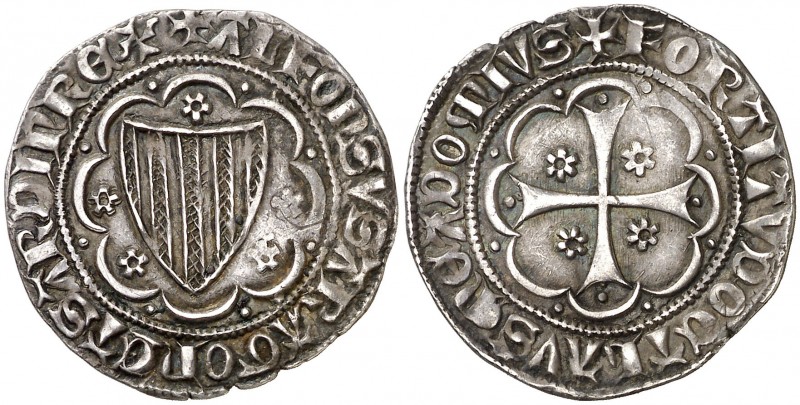 Alfons III (1127-1136). Sardenya (Esglésies). Alfonsí. (Cru.V.S. 369) (Cru.C.G. ...