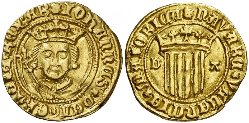 Joan II (1458-1462 / 1472-1479). València. Ducat johaní. (Cru.V.S. 964) (Cru.C.G...