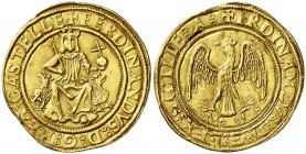 Ferran II (1479-1516). Sicília. Águila o trionfo. (Cru.V.S. 1226) (Cru.C.G. 3134) (MIR. 237/5). Ex Colección Ramon Muntaner 24/04/2014, nº 696. Muy es...