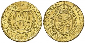 1808. Fernando VII. Madrid. Módulo 1/2 escudo. (AC. 1485) (Ha. 4 var. por metal). Levísimas rayitas. Pequeña limadura en canto. Bella. Brillo original...