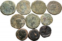Ancient Coins. Lot of 10 different bronzes of Ancient Hispania. Different values. Ae. TO EXAMINE. F/Almost VF. Est...200,00. 


SPANISH DESCRIPTION...