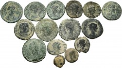 Ancient Coins. Lot of 15 bronzes from the Roman Empire. Different emperors. Ae. TO EXAMINE. Almost F/Almost VF. Est...30,00. 


SPANISH DESCRIPTION...