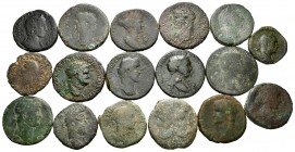 Ancient Coins. Lot of 17 large bronzes from the Roman Empire, mostly sestertii. TO EXAMINE. F/Choice F. Est...300,00. 


SPANISH DESCRIPTION: Mundo...