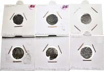Medieval Coins. Lot of 7 medieval fleeces, 3 of Alfonso X and 4 of Alfonso XII. TO EXAMINE. Almost VF/Choice VF. Est...100,00. 


SPANISH DESCRIPTI...