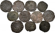 Medieval Coins. Lot of 11 Medieval coins. White coins of Henry III and John II. Different mints. Ve. TO EXAMINE . F/Almost VF. Est...90,00. 


SPAN...
