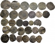 Medieval Coins. Lot of 30 Medieval fleeces mainly from the Kingdom of Castile and Leon. TO EXAMINE. Choice F/Choice VF. Est...70,00. 


SPANISH DES...