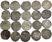 Medieval Coins. Lot of 20 coins from the Kingdom of Castile and Leon. Different Kings, values and mints. Some scarce and variants. Interesting set. Ve...