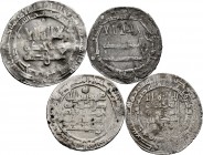 Islamic Coins. Lot of 4 Islamic coins. Umayyad and Abbasid Dirhams. Ag. TO EXAMINE. Choice F/Almost VF. Est...90,00. 


SPANISH DESCRIPTION: Moneda...