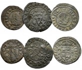 Spanish Coins. Lot of 2 coins, 2 pieces of 8 maravedis of Philip IV and another medieval Portuguese coin. TO EXAMINE. Almost VF. Est...35,00. 


SP...